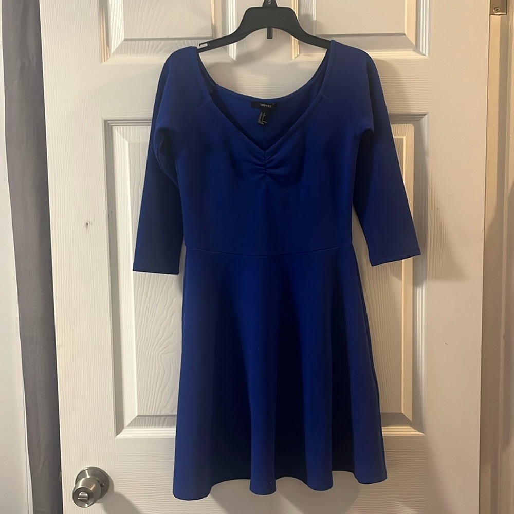 Blue forever 21 dress